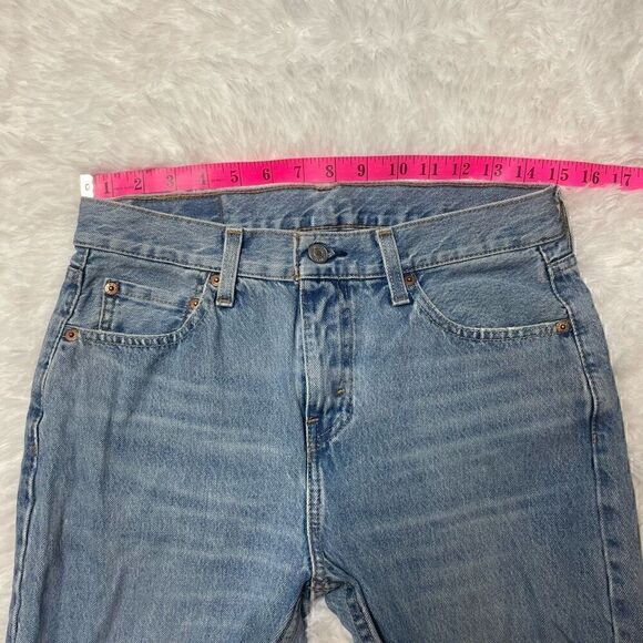 Levis 510 Jeans Mens Size 30x32 Blue Light Wash Skinny Denim Cotton - Picture 4 of 9